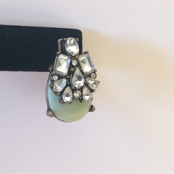 Anthropologie X BaubleBar Seastone and Rhinestone Pierced Earrings - Picture 6 of 10